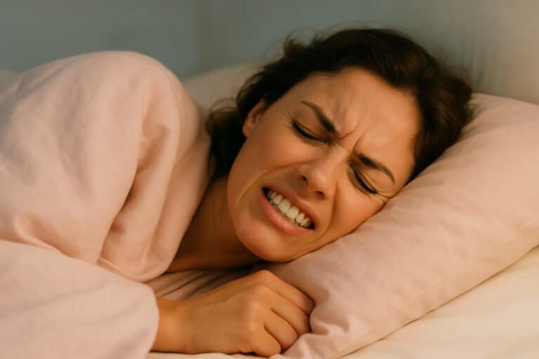 Ilustračné foto - škrípanie zubami